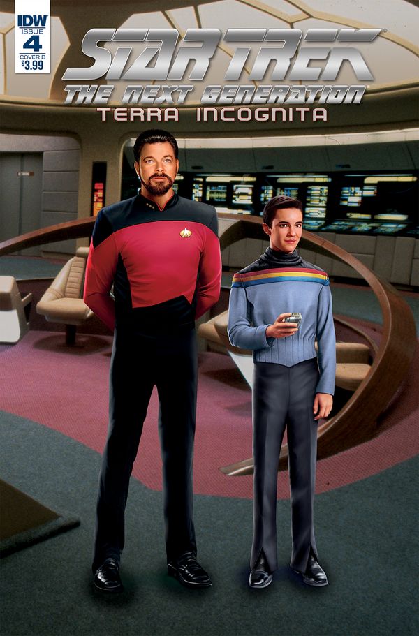 Star Trek: The Next Generation: Terra Incognita #4 (Cover B Photo)