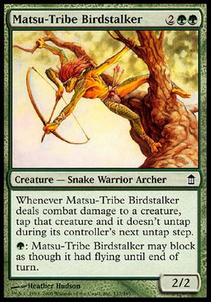 Matsu-Tribe Birdstalker (Saviors of Kamigawa)