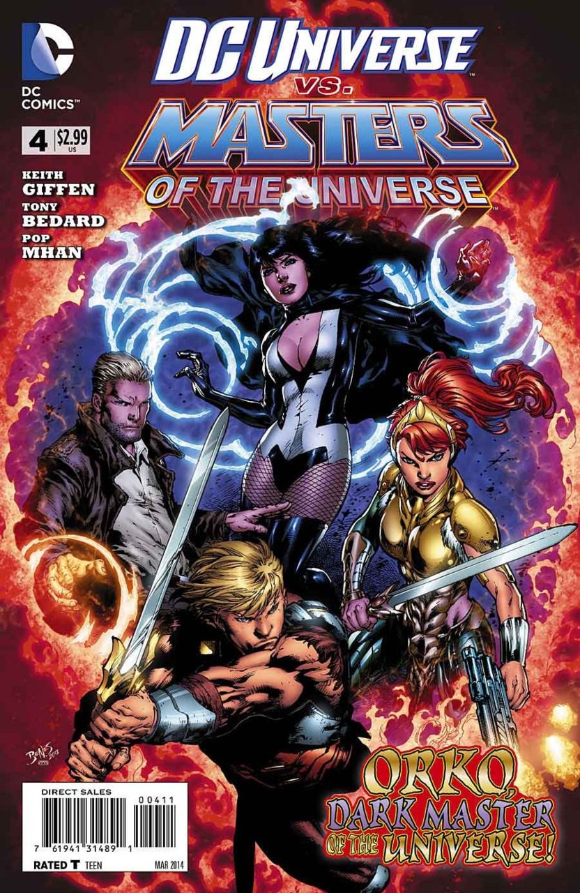 DC Universe vs Masters of the Universe #4 Comic