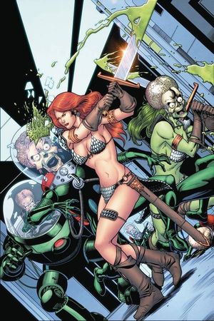 Mars Attacks Red Sonja #5 (20 Copy Kitson Virgin Cover)
