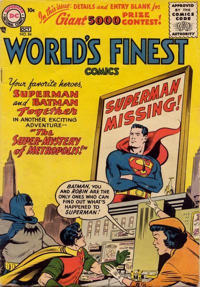World's Finest Comics #84 Comic