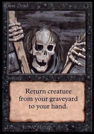 Raise Dead (Alpha) Trading Card