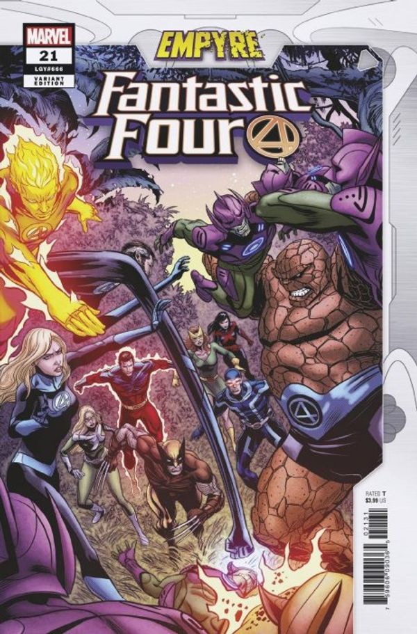 Fantastic Four #21 (Zircher Variant Cover)