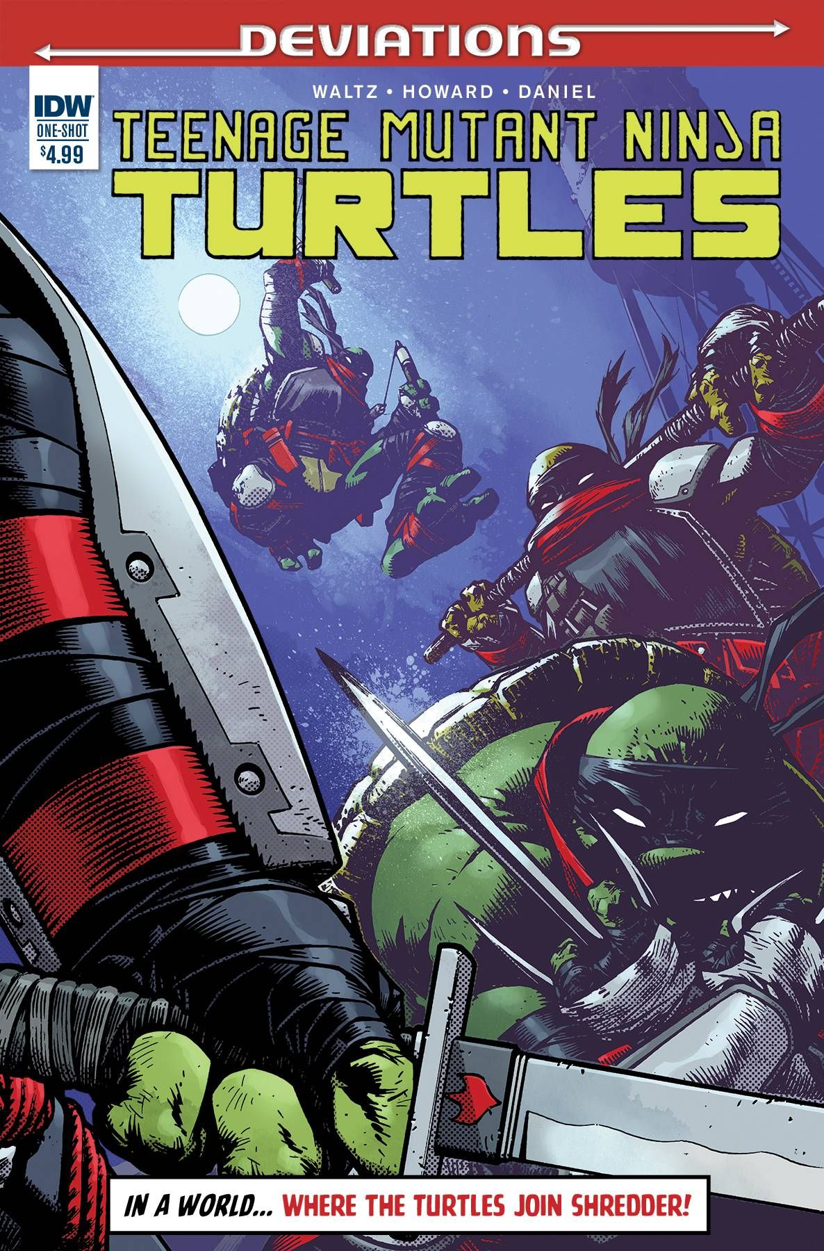 Teenage Mutant Ninja Turtles Deviations Comic