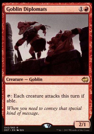 Goblin Diplomats (Merfolks vs. Goblins) Trading Card