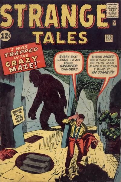 Strange Tales #100 Comic