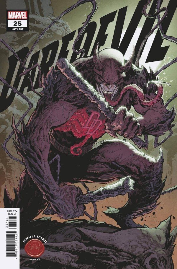 Daredevil #25 (Opena Knullified Variant)