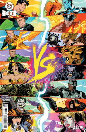 DC K.O. #2 (Cvr G Dan Mora Bracket Card Stock Variant)