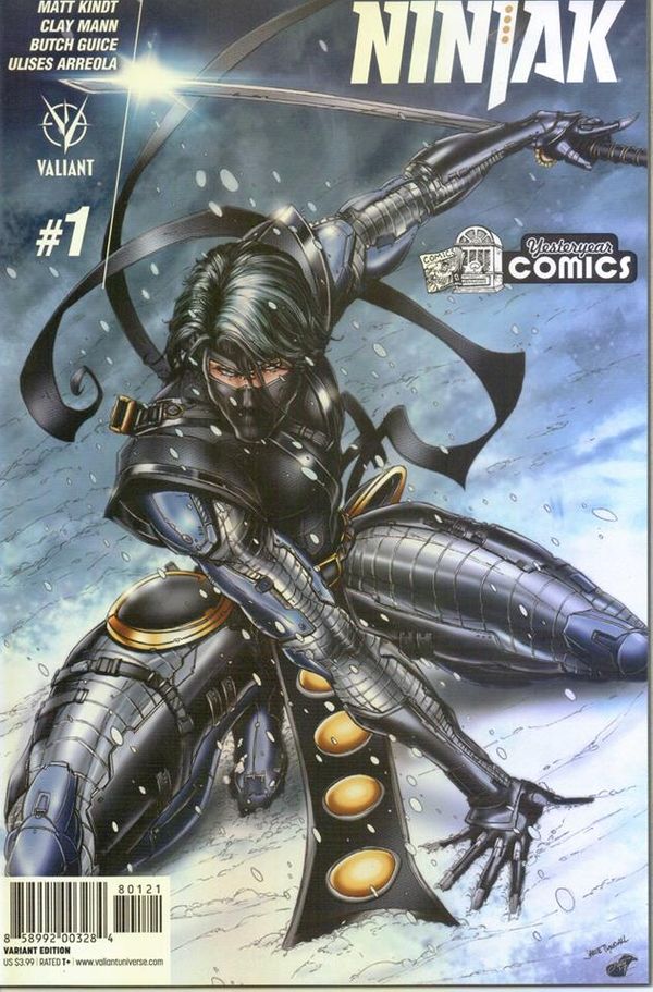 Ninjak #1 (Yesteryear Comics Edition Tyndall Cover)