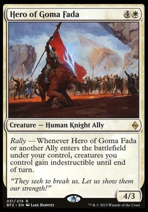 Hero of Goma Fada (Battle for Zendikar)