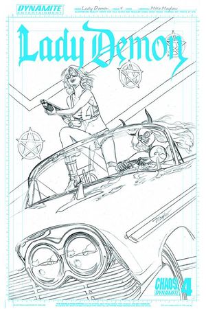 Lady Demon #4 (25 Copy Mayhew Artboard Cover)