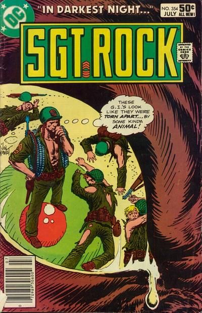 Sgt. Rock #354 Comic