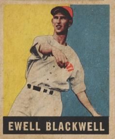 Ewell Blackwell 1948 Leaf #39 Sports Card