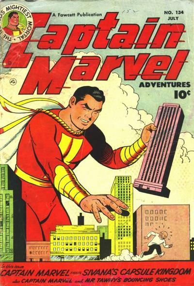 Captain Marvel Adventures #134 Comic