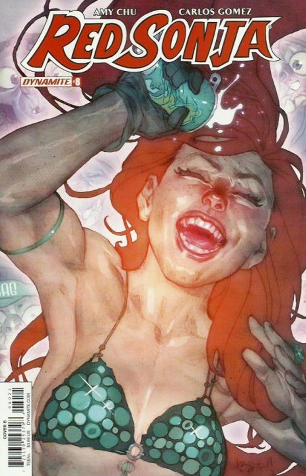 Red Sonja #8 (Cover B Caldwell)