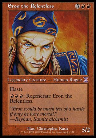 Eron the Relentless (Time Spiral) Trading Card