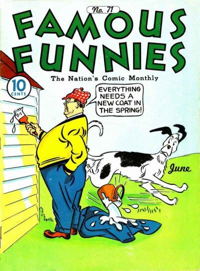 Famous Funnies #71 Comic