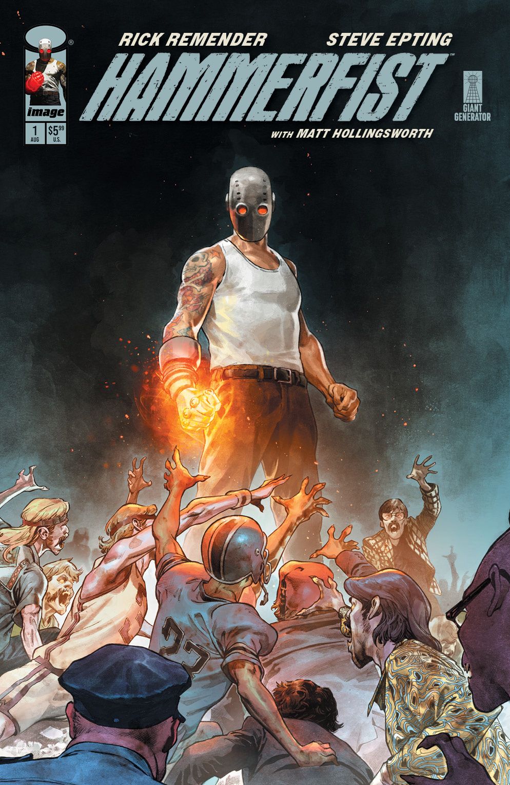 Hammerfist #1 (Cvr B Jerome Opena Variant) Comic