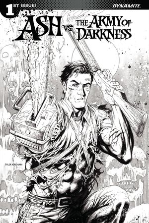 Ash vs The Army of Darkness #1 (Cover E 10 Copy Kirkham B&w In)