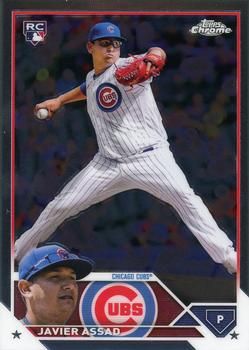 Javier Assad 2023 Topps Chrome Baseball #76 Sports Card