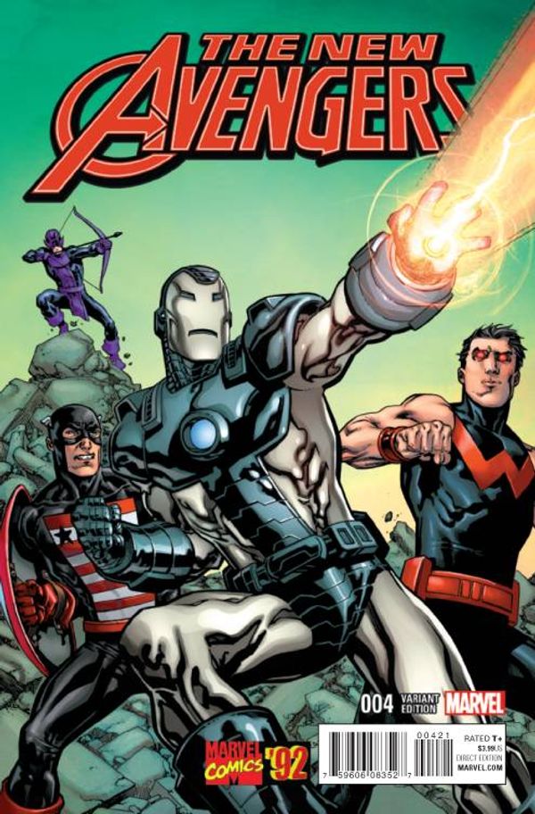 New Avengers #4 (Raney Marvel 92 Variant)