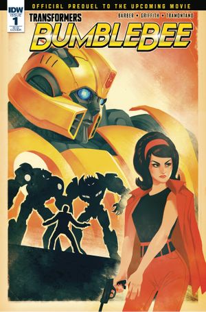 Transformers Bumblebee Movie Prequel #1 (15 Copy Cover Movie Art Cover)