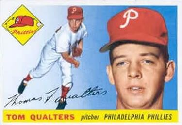 Tom Qualters 1955 Topps #33 Sports Card