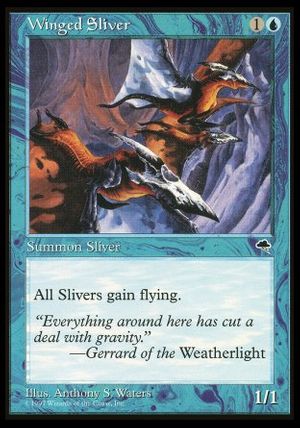 Winged Sliver (Tempest)