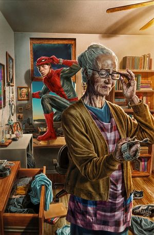 Amazing Spider-Man #35 (1:100 Lee Bermejo Amazing Visions Virgin Variant)