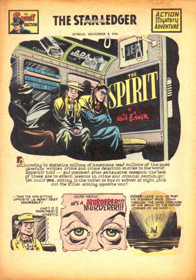 Spirit Section #12/8/1946 Comic