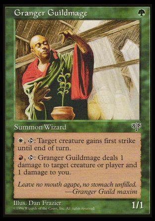 Granger Guildmage (Mirage) Trading Card