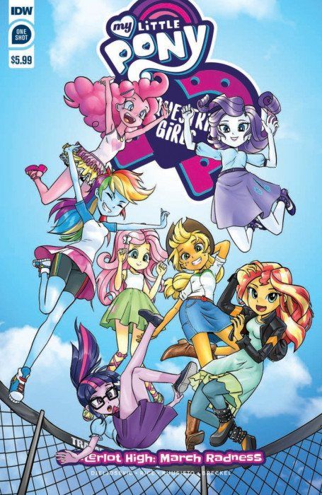 My Little Pony: Equestria Girls - Canterlot High March Radness #1 Comic