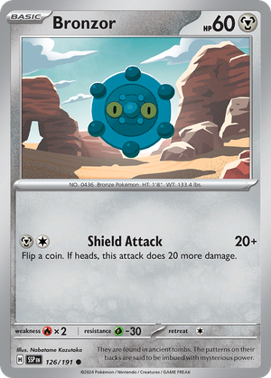 Bronzor (126/191) - Surging Sparks