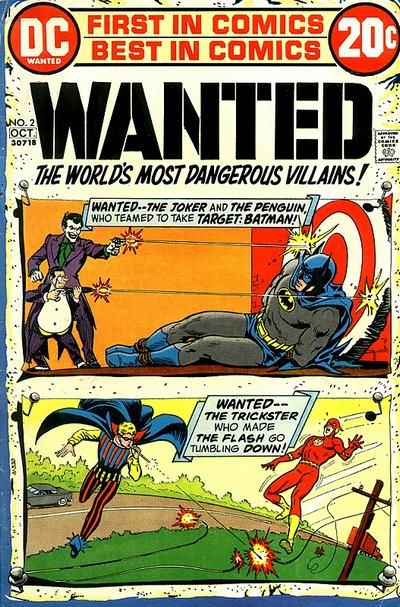 Wanted. The World's Most Dangerous Villains #2 Comic