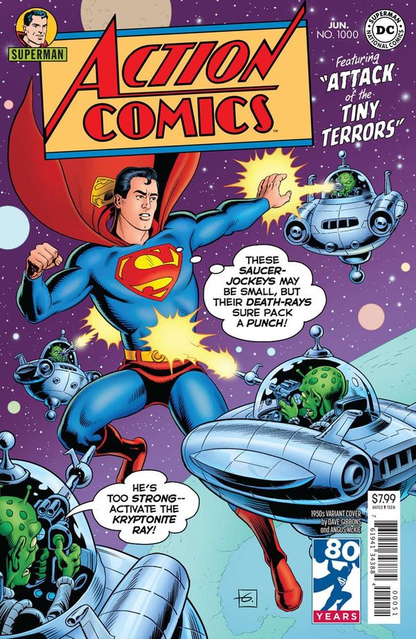 Action Comics #1000 (1950's Variant Cover)