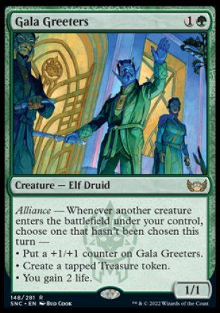 Gala Greeters (Streets of New Capenna) Trading Card