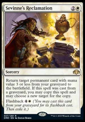 Sevinne's Reclamation (Dominaria Remastered)