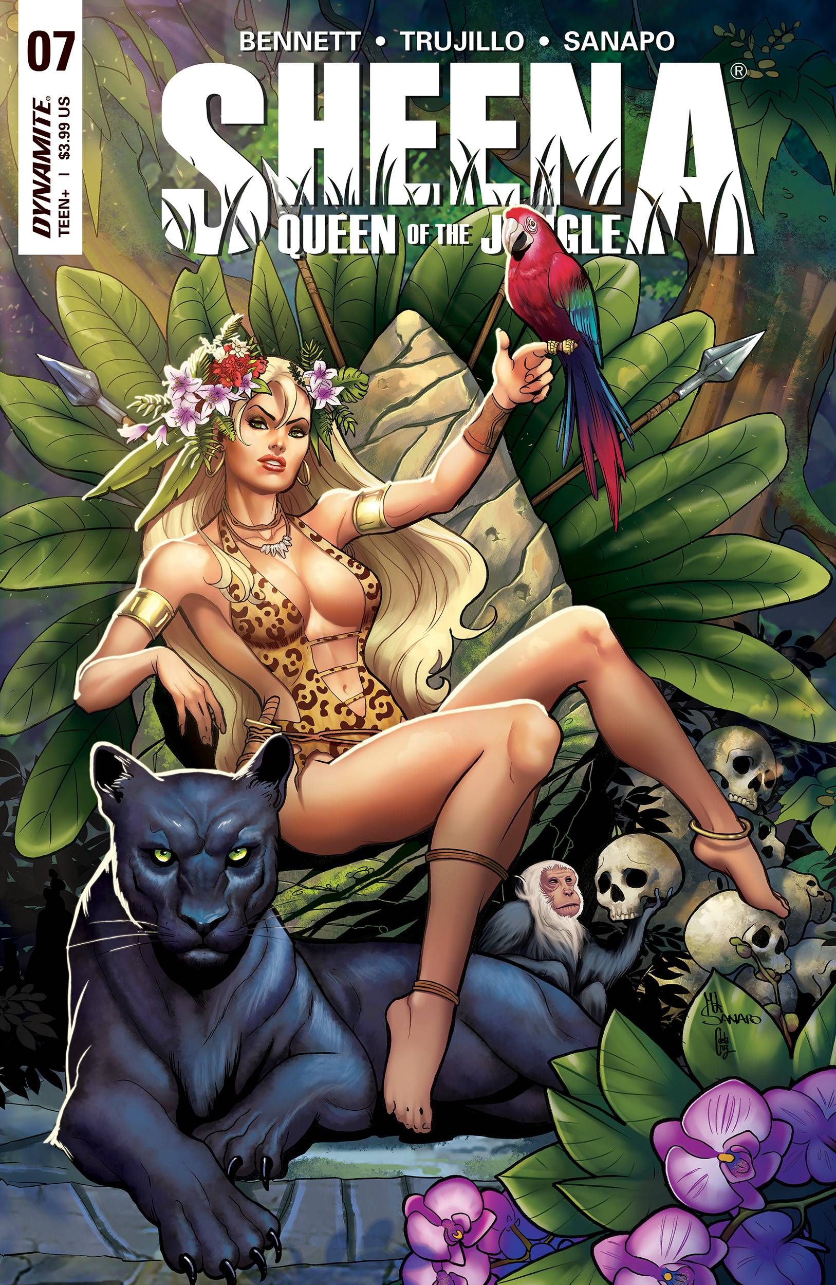 Sheena Queen of the Jungle #7 Comic