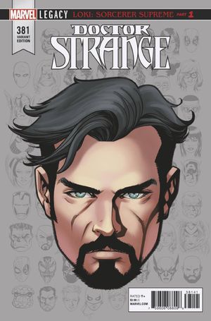 Doctor Strange #381 (Mckone Legacy Headshot Variant Leg)
