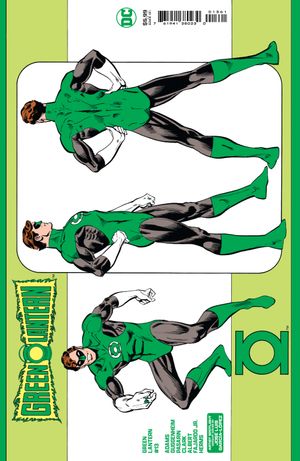 Green Lantern #13 (Cvr D Jose Luis Garcia-Lopez Artist Spotlight Wraparound Card Stock Variant)