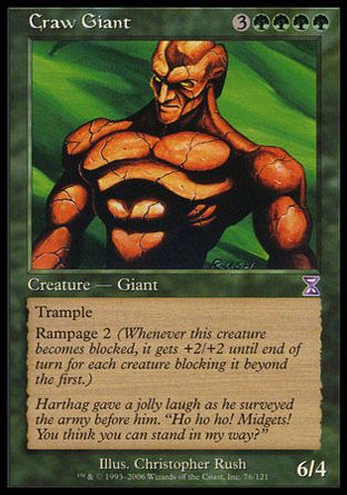 Craw Giant (Time Spiral) Trading Card