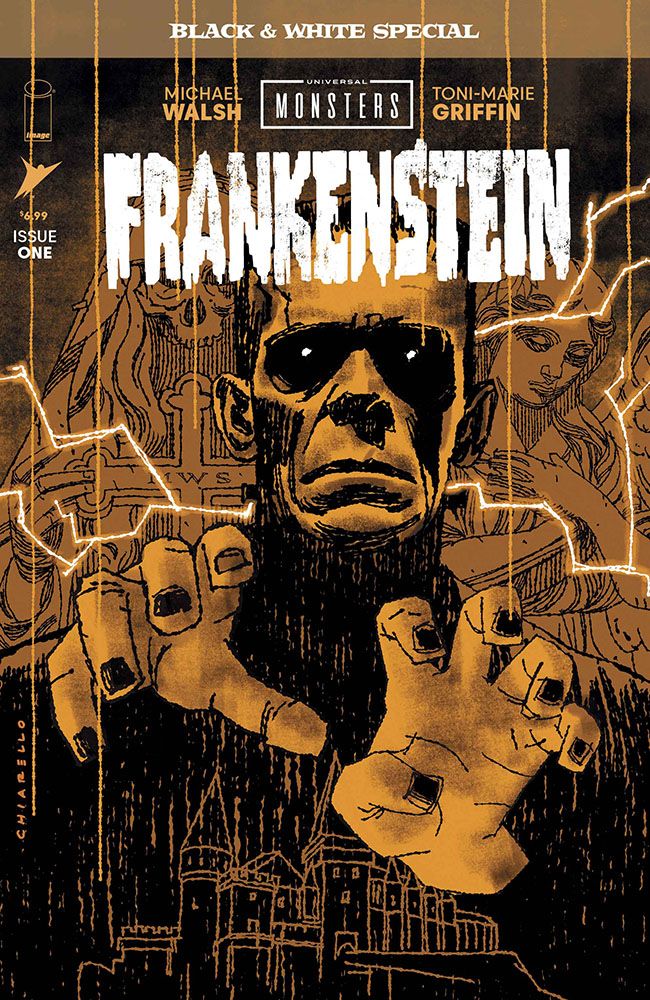 Universal Monsters Frankenstein B&W Special #1 (Cvr B Mark Chiarello Variant) Comic