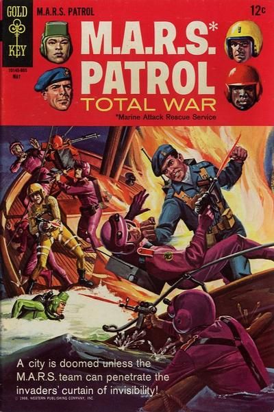 M.A.R.S. Patrol Total War #5 Comic