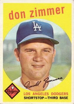 Sold at Auction: 1956 Topps Don Zimmer #99