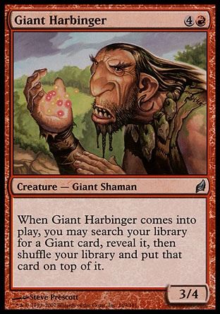 Giant Harbinger (Lorwyn) Trading Card