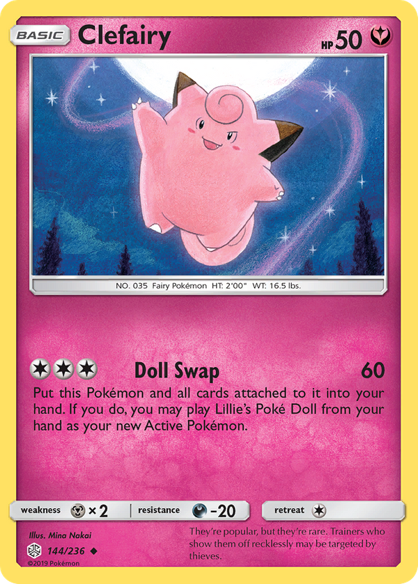 Clefairy (144/236) - Cosmic Eclipse