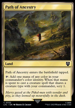 Path of Ancestry (The Lord of the Rings Commander Decks) Trading Card