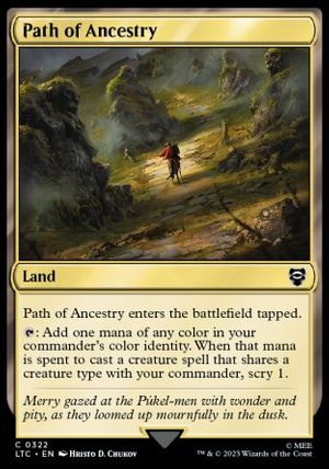 Path of Ancestry (The Lord of the Rings Commander Decks)