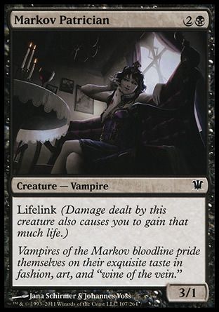 Markov Patrician (Innistrad) Trading Card