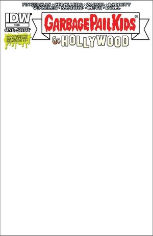 Garbage Pail Kids Go Hollywood #1 (Blank Sketch Variant)